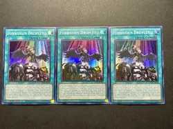 3x Forbidden Droplet | RA01-EN064 | Super Rares | NM | 1st Edition | YuGiOh! - Image 1