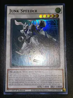 Yugioh! - Junk Speeder -Ultra Rare - RA01-EN032 -25th Anniversary Rarity - NM/M - Image 1
