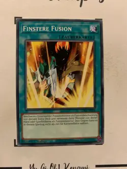 FINSTERE FUSION - 1.AUFLAGE LDS3-DE034 DEUTSCH Yu-Gi-OH! CARD COMMON TCG 2022 - Image 4