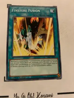FINSTERE FUSION - 1.AUFLAGE LDS3-DE034 DEUTSCH Yu-Gi-OH! CARD COMMON TCG 2022 - Image 5
