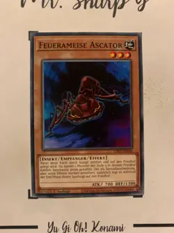 FEUERAMEISE ASCATOR - 1. AUFLAGE LDS3-DE046 DEUTSCH Yu-Gi-Oh! CARD COMMON KONAMI - Image 4