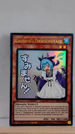 Laundry Dragonmaid 1st Edition [NM] - Yu-Gi-Oh! RA05 [Ultra Rare] - Image 1