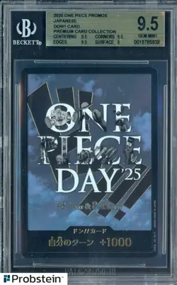 2025 One Piece Day '25 Promos JPN DON!! Card Premium Card Collecrion BGS 9.5 - Image 1