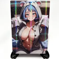 My Hero Academia Nejire Hado Sexy Anime Waifu Girl Goddess Story Holo Art Card - Image 2