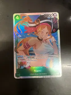 Nami OP14-031 SR Super Rare The Azure Sea’s Seven One Piece TCG English 1⚓📈 - Image 1