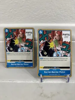 [2] One Piece CG 4 Barrier-Barrier Pistol OP10-060 Royal Blood Common! - Image 1