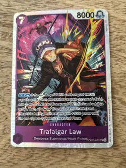 One Piece TCG - Trafalgar Law OP12-073 (Super Rare) - Legacy of the Master EN PW - Image 1