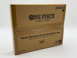 One Piece TCG Seven Warlords Of The Sea Binder Set SEALED/NEW ENGLISH - Image 1