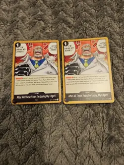 X2 One Piece TCG A Fist Of Divine Speed After All These Years OP11-097 - Image 1