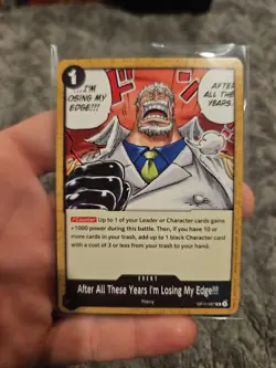 X2 One Piece TCG A Fist Of Divine Speed After All These Years OP11-097 - Image 4
