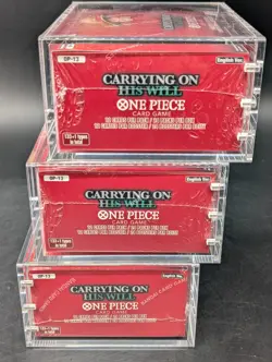 Lot (3) One Piece OP-13 Carrying On His Will English Booster Boxes Sealed - Image 4