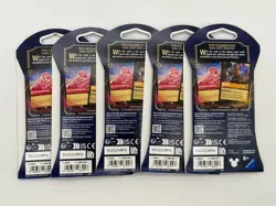Lot of (5) Disney Lorcana TCG Shimmering Skies Sleeved Packs SEALED - Image 2