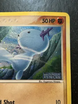 Wooper 79/115 EX Unseen Forces Reverse Holo Rare Stamped Pokemon Card - Image 2