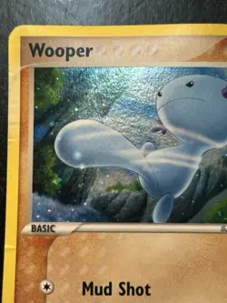 Wooper 79/115 EX Unseen Forces Reverse Holo Rare Stamped Pokemon Card - Image 3