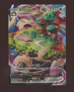 Pokemon Snorlax VMAX Ultra Rare Holo 142/202 Sword & Shield Card - Image 1