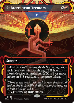 Subterranean Tremors Secrets of Strixhaven: Mystical Archive - Near Mint - Image 1