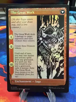 Urabrask The Great Work MOM MTG #299 NM Borderless Foil - Image 2