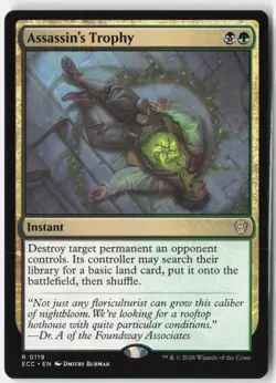 Assassin's Trophy R Commander: Lorwyn Eclipsed 119 NM - Image 1