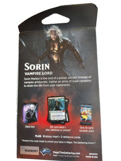 SORIN ( Core Set 2020 ) MTG PLANESWALKER DECK English NEW Factory Sealed - Image 2