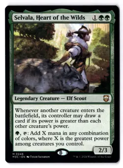 Selvala, Heart Of The Wilds NM* Modern Horizons 3 Commander 0246 mtg -UnltdCards - Image 1
