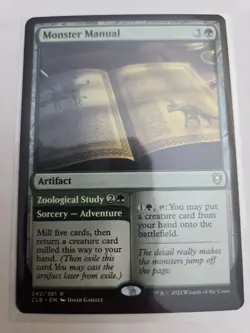 mtg, Monster Manual Commander Legends: Battle for Baldur's Gate Regular NM - Image 1