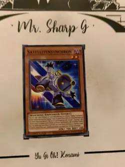 SATELITTENSYNCHRON - 1. AUFLAGE LDS3-DE119 DEUTSCH Yu-Gi-Oh! CARD COMMON 2022 - Image 2