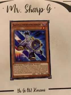 SATELITTENSYNCHRON - 1. AUFLAGE LDS3-DE119 DEUTSCH Yu-Gi-Oh! CARD COMMON 2022 - Image 3