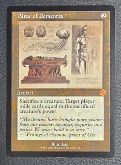 Altar of Dementia (Schematic) The Brothers' War: Retro Frame Artifacts Regular - Image 1