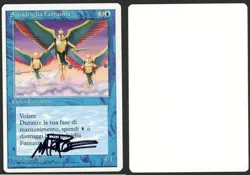 ***Italian Phantasmal Forces Signed Artist Proof** MTG Revised Mark Poole - Image 1