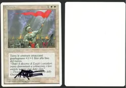 ***Italian Morale Signed Artist Proof** MTG Revised Mark Poole Kid Icarus - Image 1