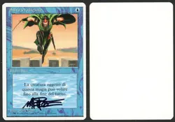 ***Italian Signed Jump Artist Proof** MTG Revised Mark Poole Kid Icarus - Image 1