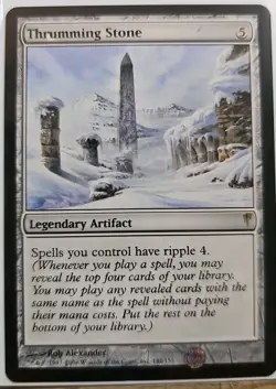 Thrumming Stone - Coldsnap Regular - NM - Image 1