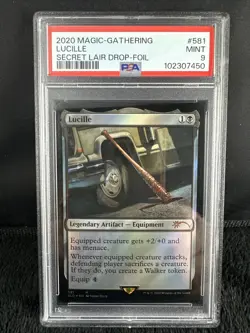 MTG The Walking Dead Secret Lair Drop PSA 9 Lucille - Image 1