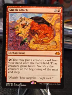Sneak Attack Dominaria Remastered Mythic Regular - Image 1