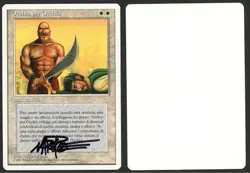 ***Italian Eye for an Eye Signed Artist Proof* MTG Revised Mark Poole Kid Icarus - Image 1