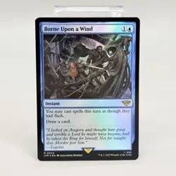 Borne Upon a Wind Foil MTG Universes Beyond: the Lord of the Rings 0044 NM - Image 1