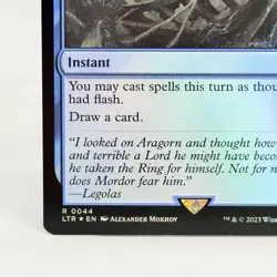 Borne Upon a Wind Foil MTG Universes Beyond: the Lord of the Rings 0044 NM - Image 5