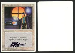 ***Italian Death Ward Signed Artist Proof** MTG Revised Mark Poole Kid Icarus - Image 1