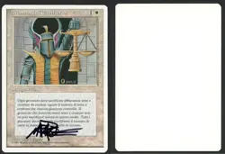 ***Italian Balance Signed Artist Proof** MTG Revised Mark Poole Kid Icarus - Image 1