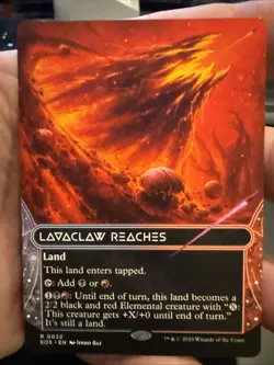 Lavaclaw Reaches (0022) (Borderless) Edge of Eternities: Stellar Sights Non-Foil - Image 1