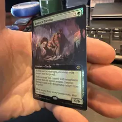 Bedrock Tortoise (Extended Art) #378 (Foil) NM Lost Caverns of Ixalan Magic MTG - Image 3