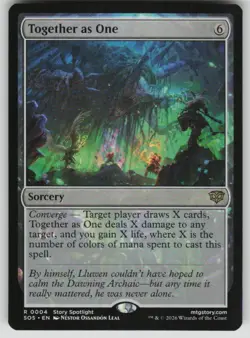 Together as One Rare Secrets of Strixhaven 4 MTG Near Mint 2026 - Image 1