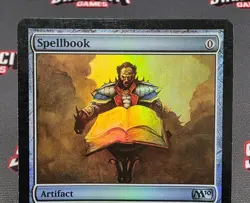 MTG FOIL Spellbook- WRITTEN ON -Magic 2010 Magic the Gathering Card #220 - Image 3