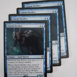 Magic The Gathering - 4x Chasm Skulker (mtg) NM - Image 1