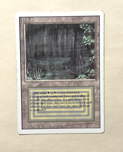MTG Bayou Revised / 3rd Edition MTG Lightly Played Dual Land Magic - Image 1