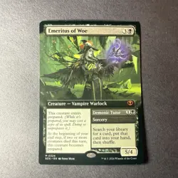 Emeritus of Woe (Extended Art) Secrets of Strixhaven Regular - Image 1