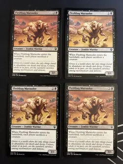 4x Fleshbag Marauder (128) Commander Legends LP MTG Magic x4 Playset MKE - Image 1
