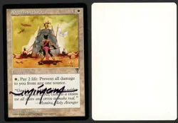 ***Righteous Aura Signed Artist Proof** MTG Visions Jeff Miracola Kid Icarus - Image 1