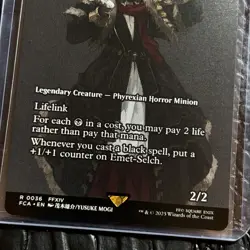 Emet-Selch, Ascian, K'rrik, Son of Yawgmoth (Showcase) Final Fantasy Rare NM - Image 3