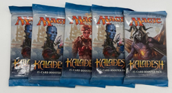 Lot of (5) Magic The Gathering Kaladesh Booster Packs SEALED NEW - Image 1
